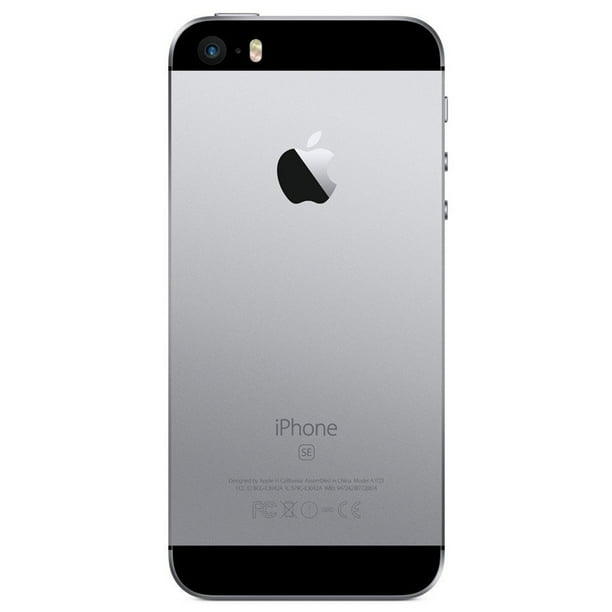 Split staking metalen Apple iPhone SE - 4G smartphone 64 GB - LCD display - 4" - 1136 x 640  pixels - rear camera 12 MP - front camera 1.2 MP - T-Mobile - space gray -  Walmart.com