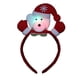 thumbnail image 2 of Diadema navideña iluminada con diseños de Papá Noel, muñeco de nieve, oso y ciervo | Diadema LED festiva para adultos y niños | Accesorio para fiestas navideñas, 2 of 5