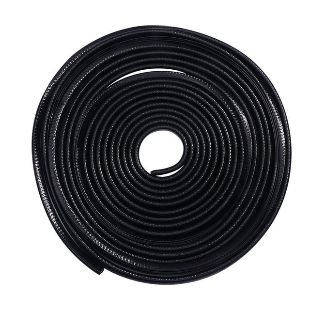 OULII automobile sealing strip Sealing Strip Black PVC 1 Set ideal for Installation on Vehicle Parts