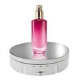 thumbnail image 4 of Rotating Display Stand Electric Watch Shop Jewelry Holder Video Shooting Collectible Product For Photography USB Rechargeable, 4 of 5