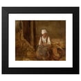 thumbnail image 2 of Aleksander Kotsis 24x20 Black Modern Framed Museum Art Print Titled - Old Woman Indoors, 2 of 5