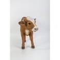 thumbnail image 3 of HI-LINE GIFT LTD. BROWN STANDING COW STATUE, 3 of 5