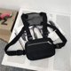 thumbnail image 4 of Hombres Mujeres Pecho Rig Bag Hip Hop Streetwear Riñonera Ajustable Pecho Bolsas Fanny Pack, 4 of 5