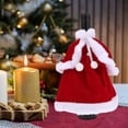 thumbnail image 2 of Miangastore 2 Pcs Style Robe Formelle de Noël, Jupe et Robe de Bouteille, Décorations de Noël, Accessoires Décoratifs pour le Vin, 2 of 8