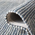 thumbnail image 6 of SAFAVIEH Marbella Christina Solid Area Rug, Blue/Ivory, 4' x 6', 6 of 8