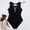 Black, variant on Women Net Solid Color Block Summer Leisure Slim Beach Swimsuit Running Shorts Women's Thong Swimsuit Hot Transparent Bikini Bikini Lace Bikini Skirt Transparent Bikini Hot Underwear Women's Swimwear