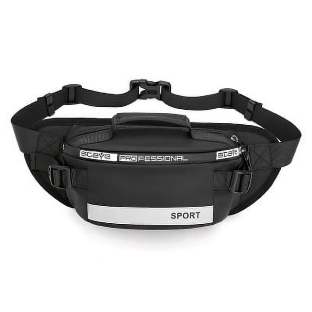 Riñonera de gran capacidad para hombre, bolso de mensajero de nailon ligero, bolso de pecho con caja registradora de negocios de moda coreana