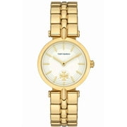 TORY BURCH Kira TBW2045 White Dial Gold Tone Bracelet 30MM Womens Watch