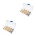 thumbnail image 4 of Speravity Separadores de latón y metal de 200 piezas - Kit de separadores de espaciador hexagonal duraderos y fáciles de almacenar M2.5 2piezas, 4 of 6