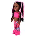 thumbnail image 3 of Juguete De Muñeca De Disfraz, Muñeca De Niña Negra De Moda Para Niños Cergrey Doll Gift, 3 of 8