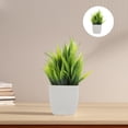 thumbnail image 4 of Bonsái artificial de 3 piezas, plantas falsas para decoración de interiores, pequeñas plantas artificiales para escritorio, adorno verde realista, decoración artificial, 4 of 8