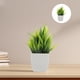 thumbnail image 4 of Bonsái artificial de 3 piezas, plantas falsas para decoración de interiores, pequeñas plantas artificiales para escritorio, adorno verde realista, decoración artificial, 4 of 8