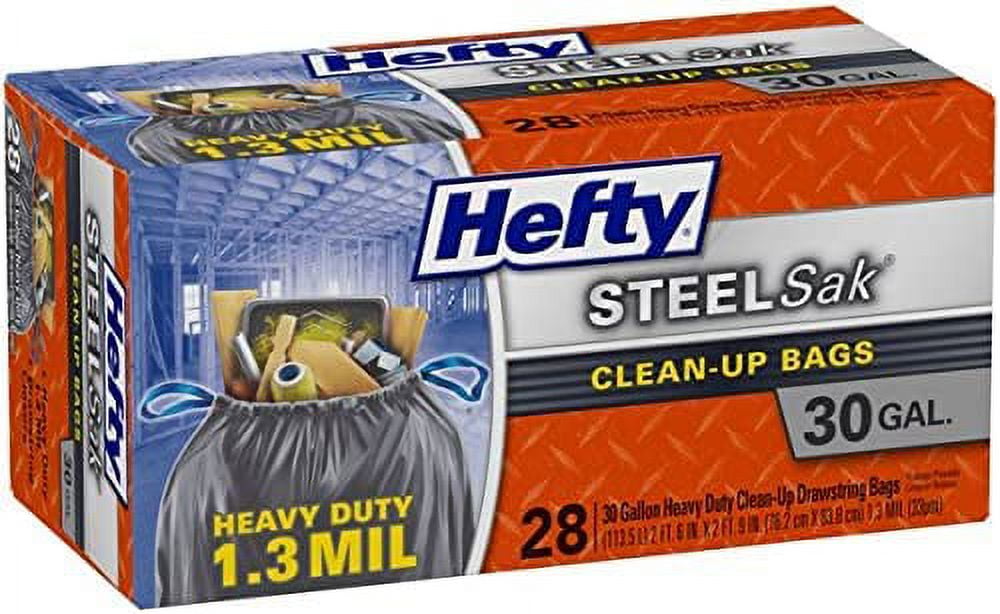 Hefty / Glad trash bags.30 gallon / 13 gallon - general for sale - by  owner - craigslist