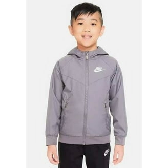 Nike Sportswear Windrunner Big Kids Boys Jacket Medium Black/White