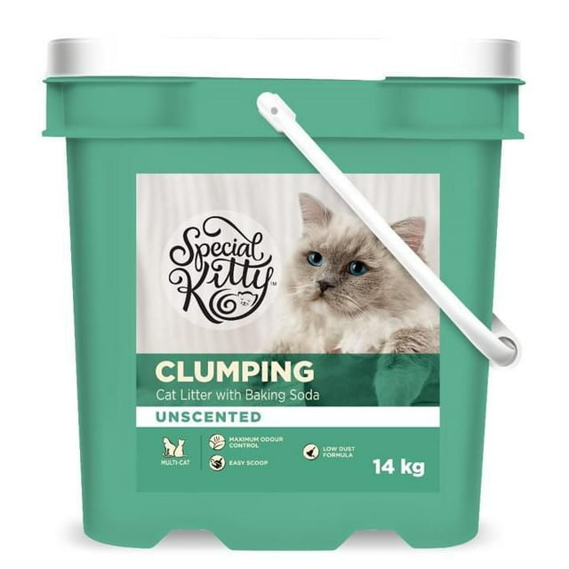 Special Kitty Clumping Unscented Cat litter 14kg
