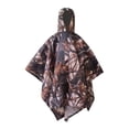 thumbnail image 1 of Chubasquero impermeable Chaqueta de lluvia unisex para senderismo al aire libre (camuflaje de hoja) Hugtrwg Para estrenar, 1 of 9