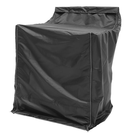 Dryer Dust Cover Home Washer Sun- Proof Protector Washing Machine Covers Protective 210D Black Silver Pastebrushing Oxford Cloth