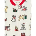 thumbnail image 2 of M+A by Monica + Andy Gender Neutral Baby Christmas Organic Cotton One Piece Pajamas and Bib Set, 2-Piece, Sizes 0M-24M, 2 of 7