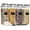 Pack of 4, variant on Cereal Containers Storage Set (4L,135.2 Oz), 8PCS Airtight Food Storage Containers with Lids for Kitchen & Pantry Organizers and Storage, Cereal Dispensers with 20 labels, Measuring Cup & Marker