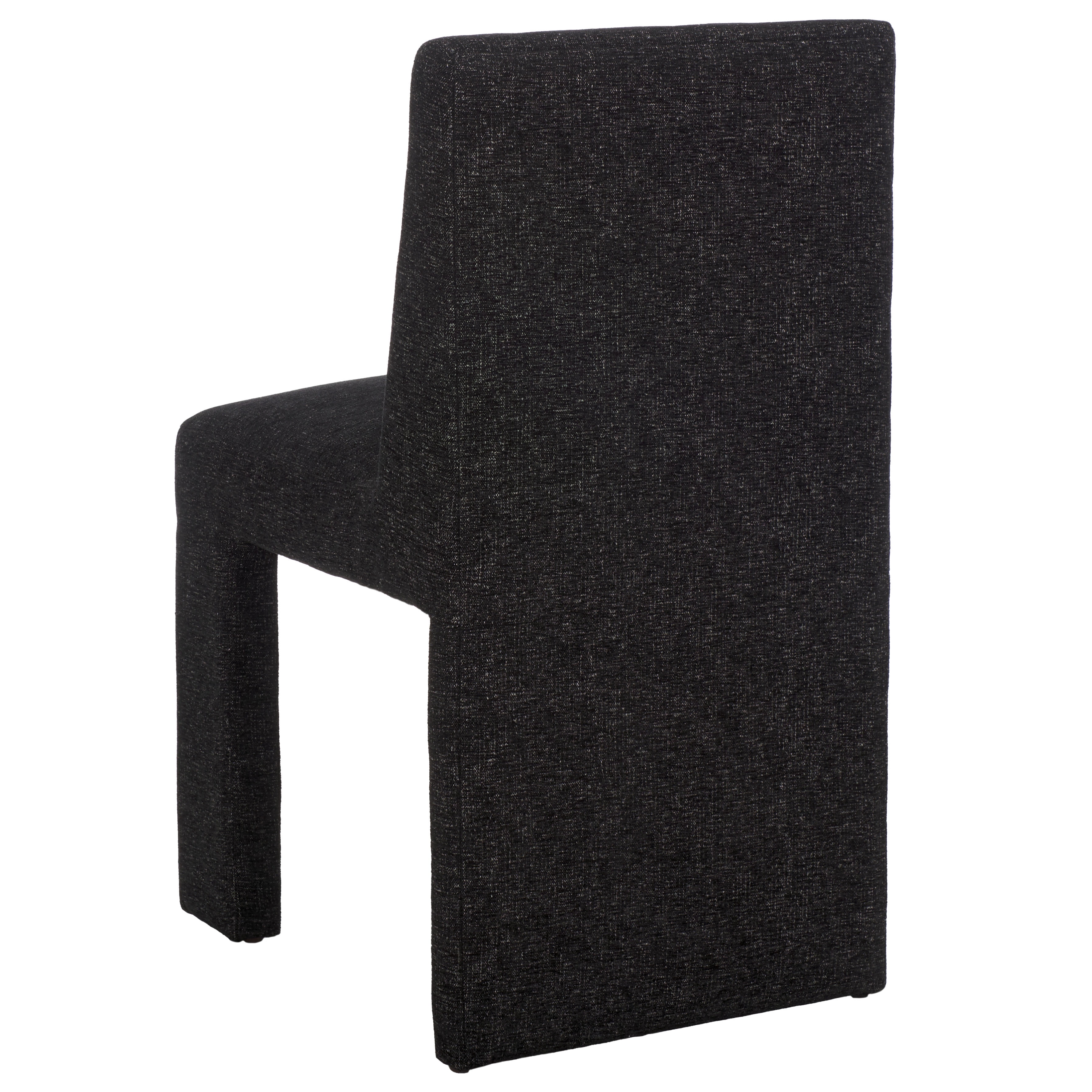 Safavieh Zale Modern Rattan and Wood Dining Side Chair, Black