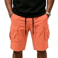 thumbnail image 6 of Cargo Shorts for Men Relaxed Fit Wide Leg Classic Work Shorts Outdoor Bike Travel Workout Hiking Short Summer Clothes, XL, 6 of 9