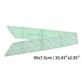 thumbnail image 4 of Unique Bargains 1 Pc Headband Long Ribbon Pattern Hairband for Women Light Green, 4 of 6