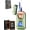 Green, variant on Voice Activated Gravity Sensing Controlled Dual Flame Lighter USB Rechargeable Windproof Refillable Visible Window Smart Plasma Arc Soft Jet Blaze Flame Torch Butane Lighters (Black)