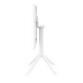 thumbnail image 6 of Dream Folding Outdoor Bistro Set with White Table and 2 Red Chairs, 6 of 7