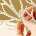 thumbnail image 2 of Soporte de joyería de asta, árbol de joyería decorativo, almacenamiento de collares, soporte de pulsera, diseño de árbol de asta de ciervo, pulsera, collar, organizador de joyas, soporte de, 2 of 7