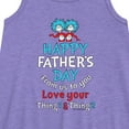 thumbnail image 2 of Cat in the Hat - Happy Fathers Day Thing 1 Thing 2 - Toddler and Youth Girls A-line Dress, 2 of 4