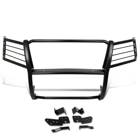 Suburban Grill Guard For 2007 to 2014 Chevy Suburban 1500 / Tahoe / Avalanche Mild Steel Front Bumper Headlight / Grille Brush Guard 08 09 10 11 12 13 ()