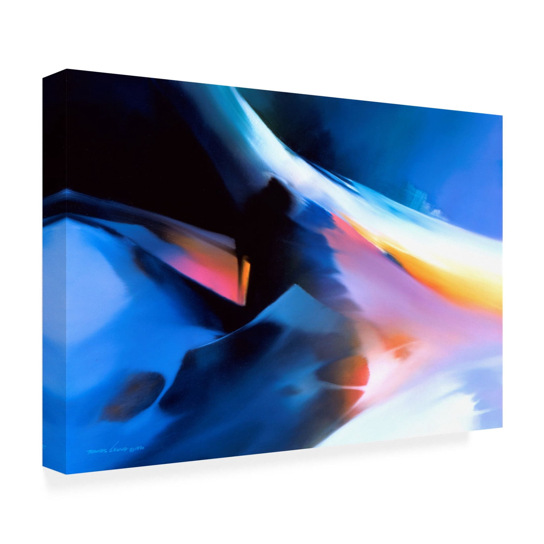 Canvas Wall Art - Thomas Leung 'Kaleidoscope' Wall Art for Living Room, Bedroom, or Office Décor by Trademark Fine Art - 24 x 16 Inches