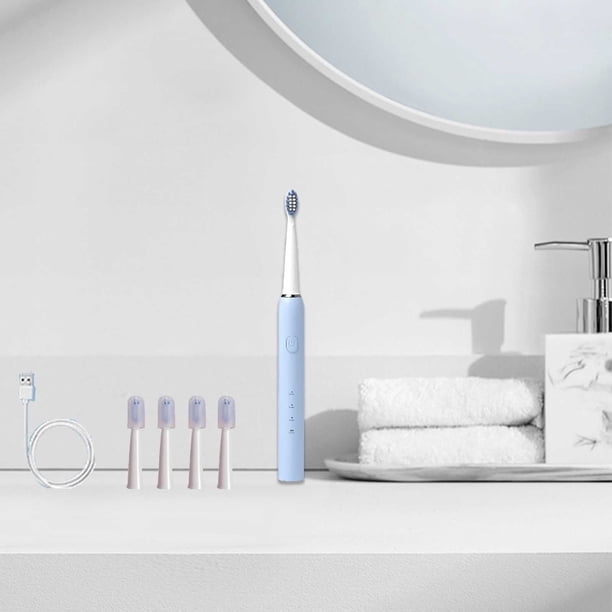 Cepillo de Dientes Portátil, Cepillo de Dientes de Viaje, Cepillo de Dientes para Adultos, Cepillo de Dientes con Batería Extraíble
