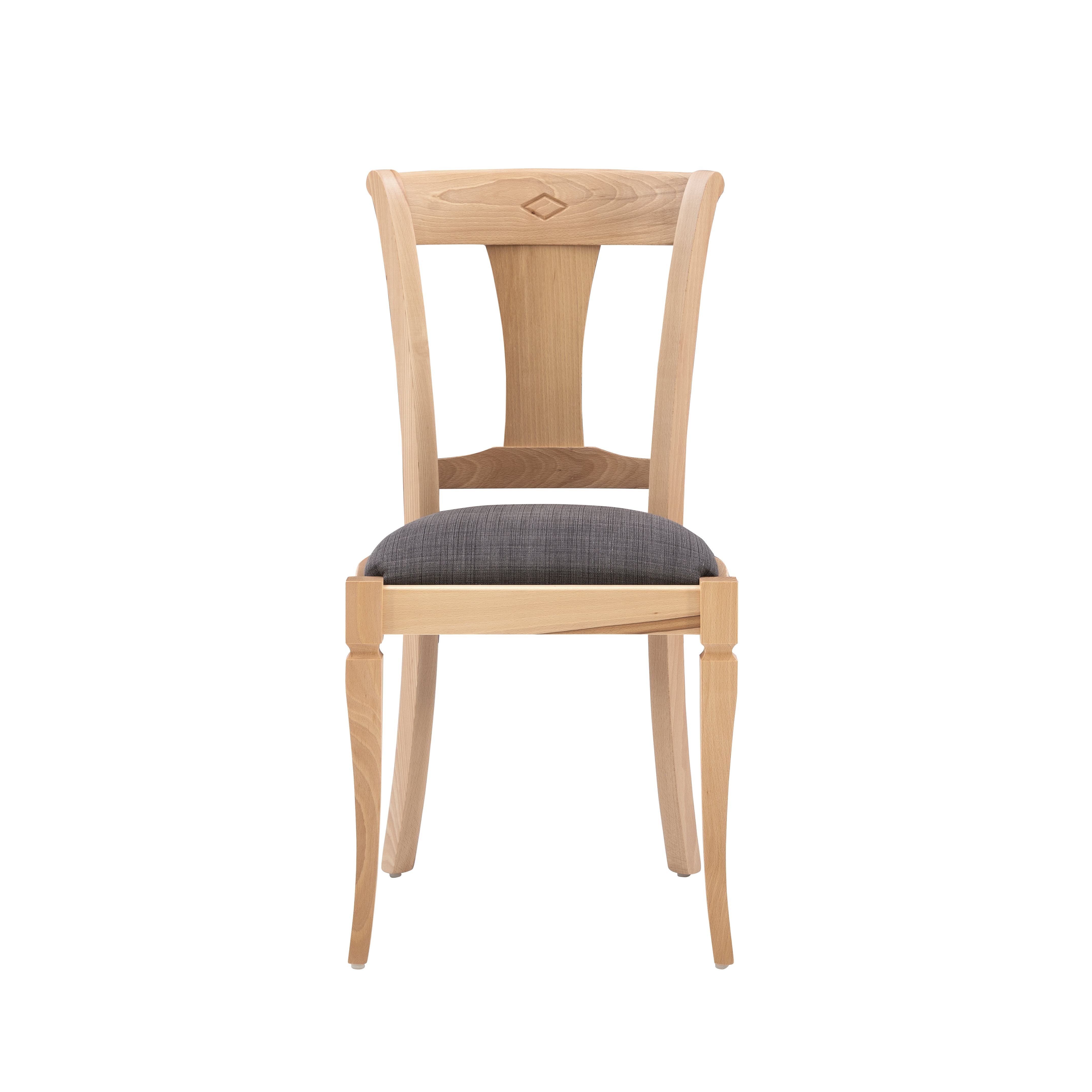 Linon Heaton Dining Side Chair, Set of 2, Natural