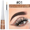 thumbnail image 2 of Delineador de ojos con purpurina líquida, 5 ml, 16 colores, holográfico, HUOGUO, 2 of 2