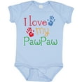 thumbnail image 3 of Inktastic Pawpaw Grandkids Handprints Boys or Girls Baby Bodysuit, 3 of 5