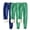 Green, variant on PuLe pants for women 3PC Women's Color Blocked Velvet Pants Loose Home Tight Leg Sports Warm Sherpa Lined Athletic Sweatpants Jogger Fleece