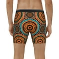 thumbnail image 2 of Men's Boxer Briefs, African Tribal Style Soft and Breathable Mens Underwear Boxer Briefs With Widen Waist, 2 of 5