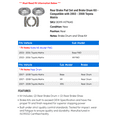 thumbnail image 2 of Rear Brake Pad Set and Brake Drum Kit - Compatible with 2003 - 2008 Toyota Matrix 2004 2005 2006 2007, 2 of 2