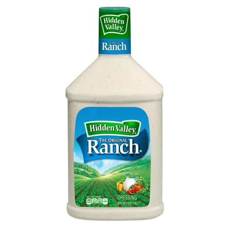 Hidden Valley Original Ranch Salad Dressing & Topping, Gluten Free - 52 oz Bottle