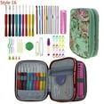 thumbnail image 2 of PENGXIANG 36 Styles Crochet Hooks Set Knitting With Yarn Weave Knitting Needles Hook Kit Sewing Tools Gauge Scissors Knit with Storage Bag, 2 of 7