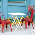 thumbnail image 4 of Homycasa Industrial Metal Stackable Dining Chair for Home or Commercial Use（Set of 2）, 4 of 8
