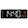 16 inch large screen function display clock Nordic digital clock simple