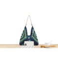 thumbnail image 3 of Yoyauz Women's Grass Woven Beach Bag - Women's Beach Handmade Woven Handbag, Summer Mesh Hollow Shoulder Bag, Suitable for Holidays, 3 of 7