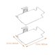 thumbnail image 3 of Kitchen Grocery Bag Holder Stainless Steel Hanging Bag Rack for Home Use 2Pcs, 3 of 4
