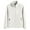 A36 White, variant on Women's Lightweight Full Zip Fleece Jacket Winter Warm Long Sleeve Stand Collar Outdoor Coat with Zipper Pockets Solid Color Loose Casual Thermal Coats for Cold Weather