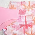 thumbnail image 4 of Gunia Toddler Girls Swimsuit 3 Piece Bathing Suit High Waist Bikini Sets With Cover Up Swimwear Poolside Light Pink 8-9 Years, 4 of 6