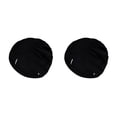 thumbnail image 3 of Soidarity Manténgase seco y cómodo El mejor gorro de baño de tela para mujer Gorro de baño fácil de usar para mujer Ligero negro negro 2Conjunto, 3 of 6