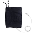 thumbnail image 2 of Fesfesfes USB Heated Knitted Hat And Neck Gaiter Set Winter Warm Heat Up Hat Dual Purpose Scarf Heating Circle Loop Scarf For Men And Women, 2 of 9