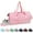 Pink, variant on HOMLUX Waterproof Gym Duffel Bag for Women and Men, with Shoe Compartment and Wet Pocket, Lightweight Travel Carry-On